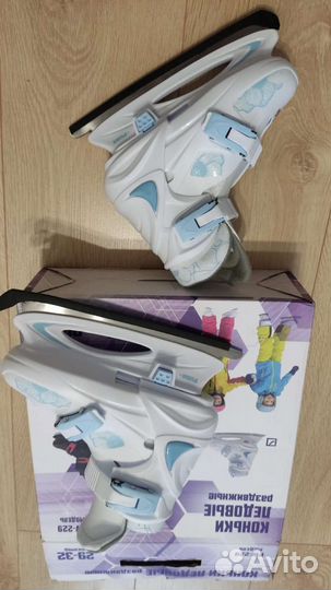 Детские ледовые коньки