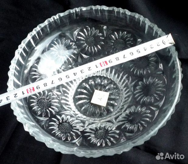 Фруктовница, Конфетница Хрусталь СССР