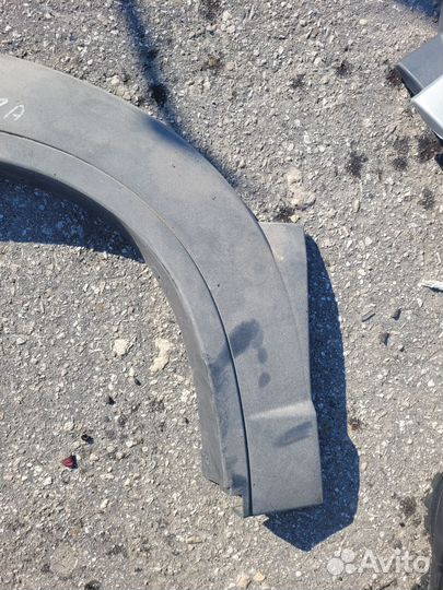 Накладка арки переднего крыла chevrolet niva