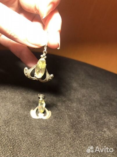 Серебряные серьги