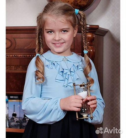 Блузка школьная 152 новая