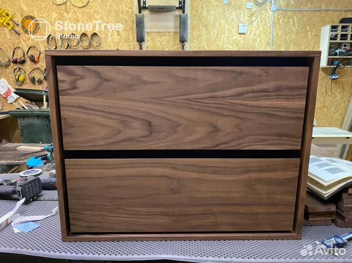 Тумба под раковину подвесная