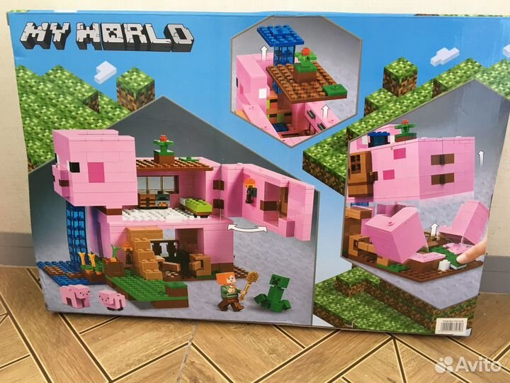 Конструктор дом свинья