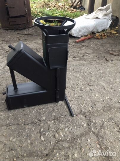 Мангал печь походная ракета