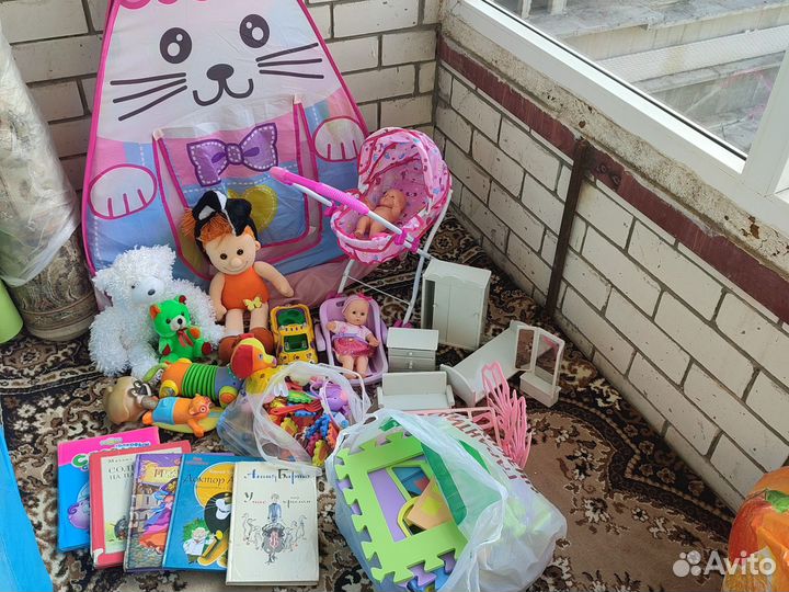 Игрушки для девочки пакетом
