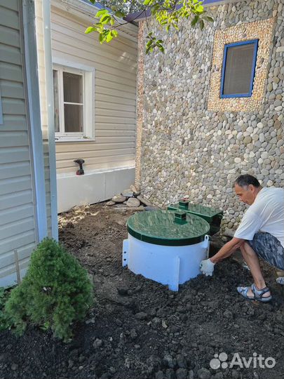 Септик под ключ без откачки