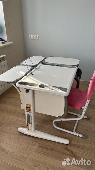 Растущая парта и стул дэми