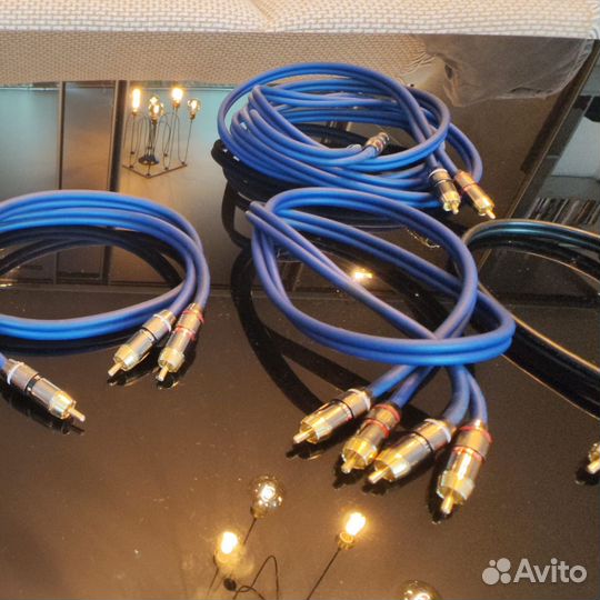 Кабель межблочный 2RCA-2RCA,TV,scart monster cable