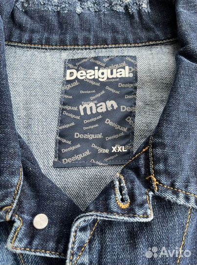 Desigual Куртка новая джинсовая unisex