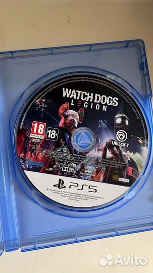 Диск с мгрой для PS5 Watch Dogs legion