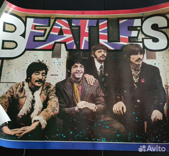 Плакат the Beatles