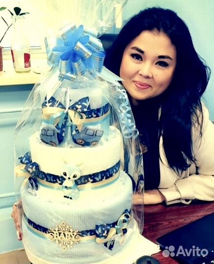 Торт из памперсов