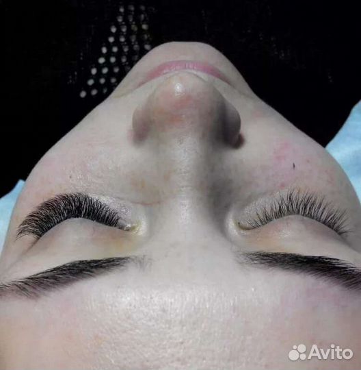 Наращивание ресниц на дому