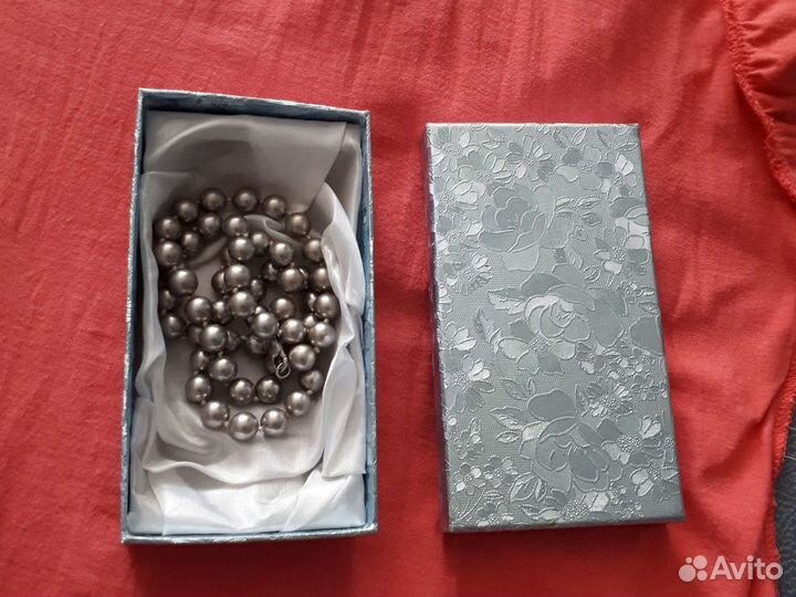 Бусы из натурального жемчуга