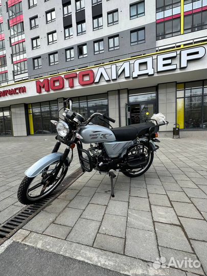 Мопед swift silver серебристый цвет