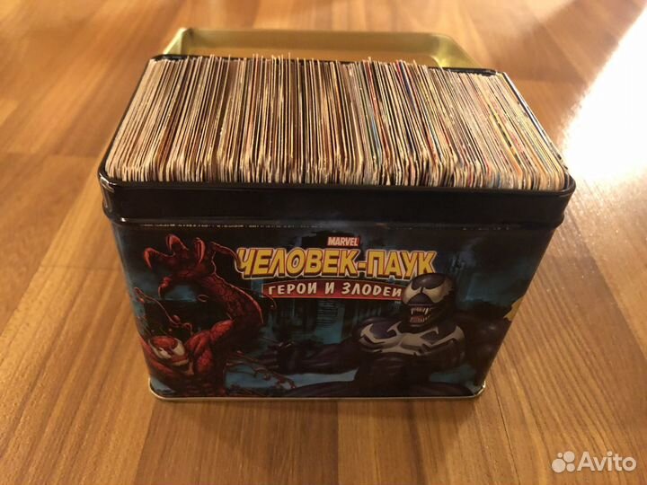 Коллекционные карты Человек-Паук 1 и 2 серия