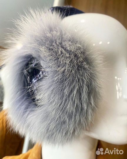 Меховые наушники