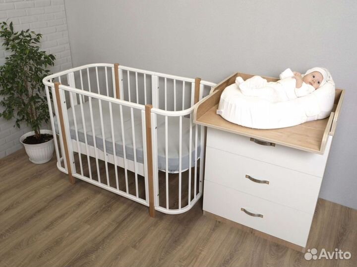 Детская кроватка трансформер