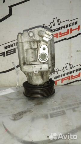 Компрессор кондиционера subaru EZ30D legacy outback BLE BPE трубки сзади 6 ручейков 73111AG010 73111