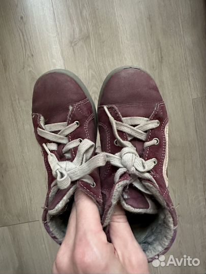 Ботинки демисезонные для девочки 28 размер