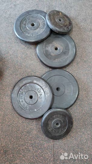 Спортивные диски 90 кг, 26 мм