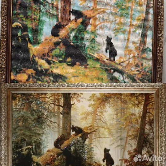 Интерьерная картина ручная работа