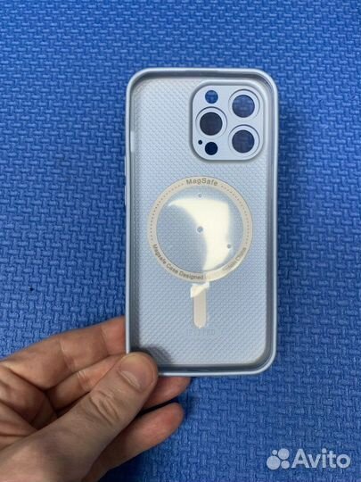 Чехол стеклянный Magsafe iPhone 13 Pro