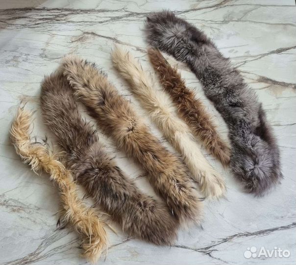 Воротник из натурального меха