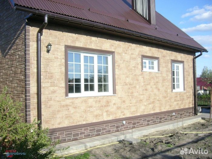 Фасадные панели Альта Профиль Камень, желтый