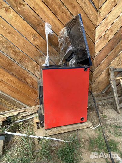 Твердотопливный котел