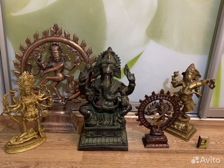 Статуэтки Боги из Бронзы фен-шуй подарки талисманы
