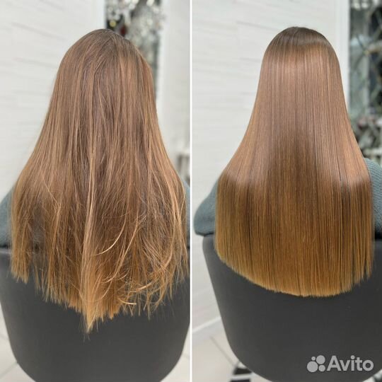 Кератиновое выпрямление, ботокс, полировка