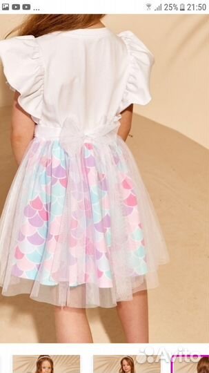 Платье для девочки 122