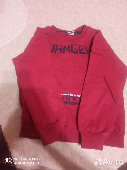 Толстовка для мальчика 122