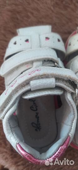 Сандалии для девочки 22 размер