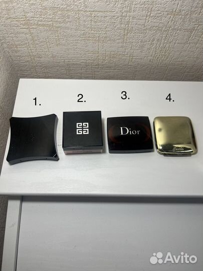 Румяна, хайлайтер Dior, Guerlain, Givenchy и др