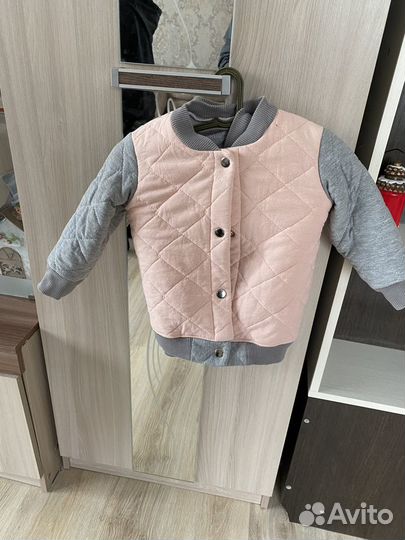 Куртка бомбер для девочки