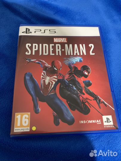 Человек паук 2 ps5 диск полностью на русском