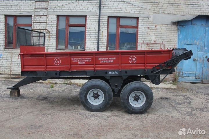 Разбрасыватель удобрений Ригасельмаш РОУ-6, 1991