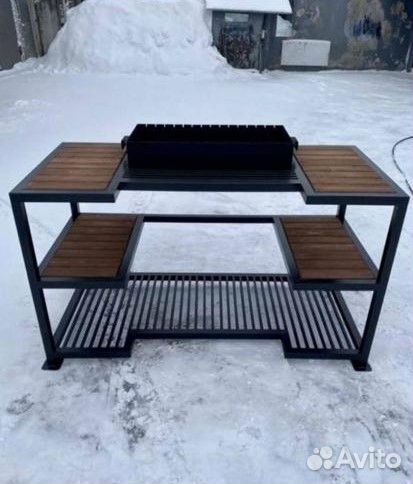 Мангалы с крышей лофт