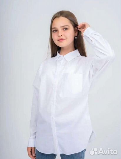 Рубашка школьная