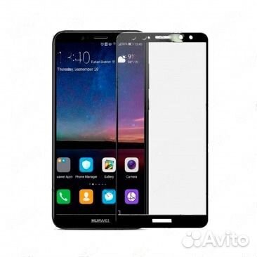 Защитное стекло 10D для Honor Huawei Mate 10 Lite