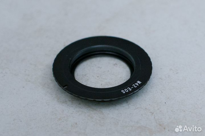 Переходное кольцо M42 - Canon EOS с чипом
