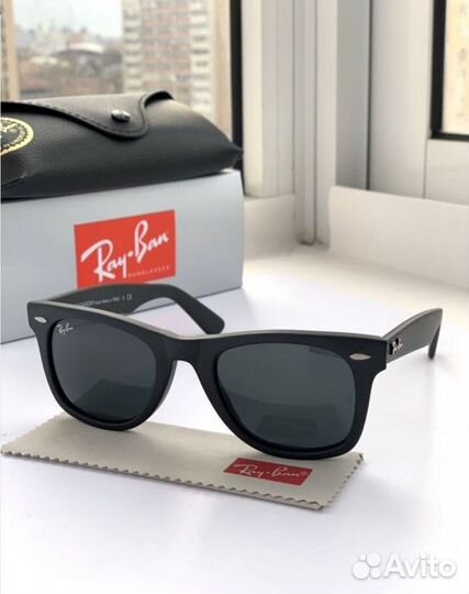 Очки ray ban wayfarer 50 матовые