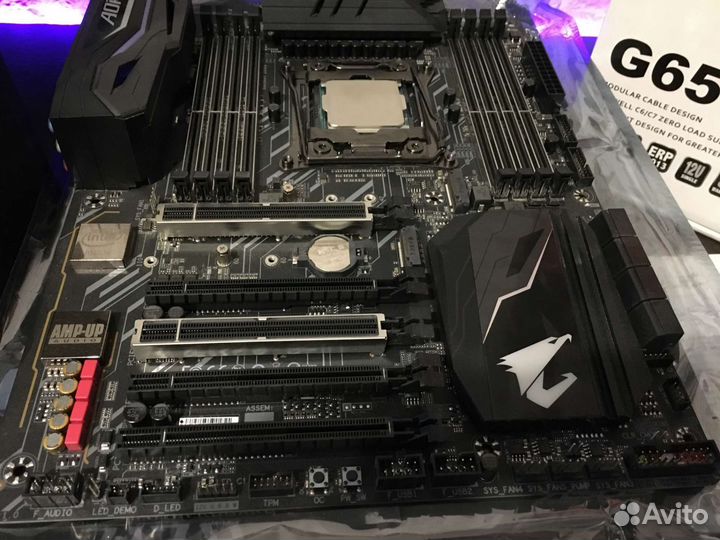 Gigabyte X299 Aorus Gaming + intel i7 7800X + 16GB
