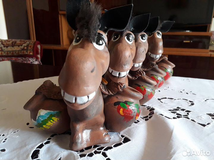 Солонка глиняная 