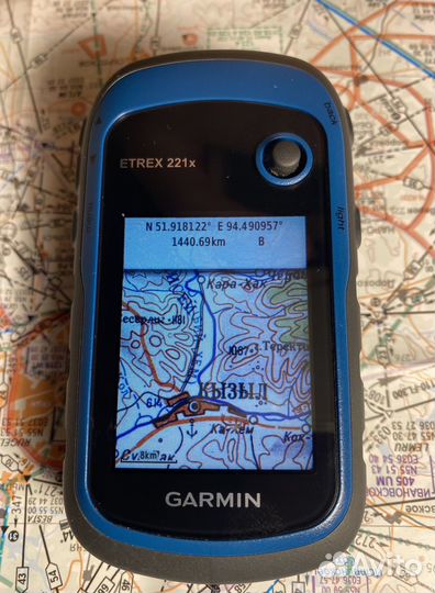 Карта Республики Тыва для Garmin