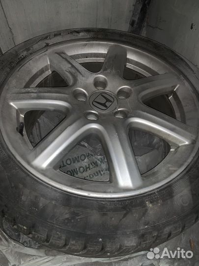 Резина с оригинальными r17 дисками honda civic 5d