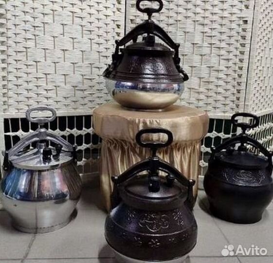 Афгaнский казaн с pyчкaми