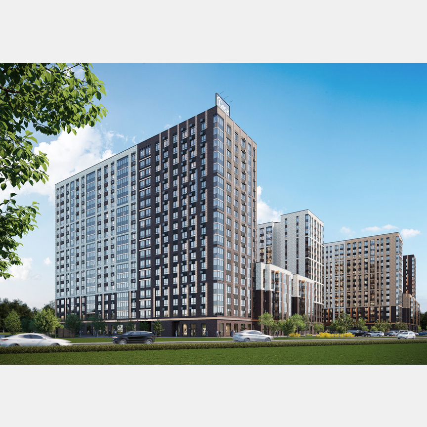 1-к. квартира, 39,9 м², 14/16 эт.